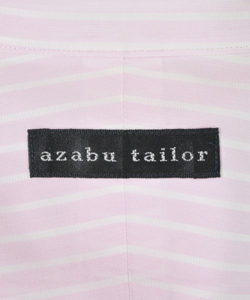 azabu tailor（アザブテイラー）ドレスシャツ ピンク サイズ:-(XL位) メンズ/2200688751050