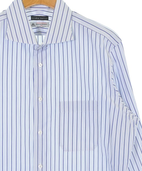 azabu tailor（アザブテイラー）ドレスシャツ 青 サイズ:-(XL位) メンズ/2200688751074