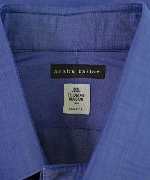 azabu tailor（アザブテイラー）ドレスシャツ 紺 サイズ:-(XL位) メンズ/2200688751098