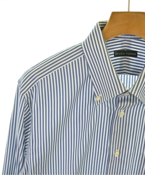azabu tailor（アザブテイラー）ドレスシャツ 紺 サイズ:-(XL位) メンズ/2200688751111