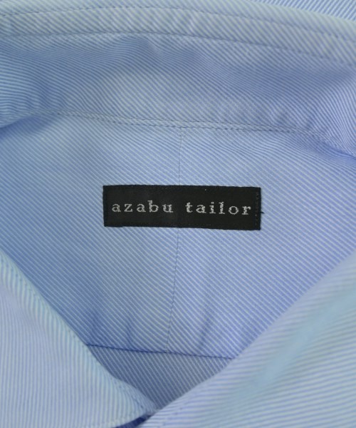 azabu tailor（アザブテイラー）ドレスシャツ 青 サイズ:-(XL位) メンズ/2200688751142