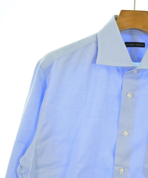 azabu tailor（アザブテイラー）ドレスシャツ 青 サイズ:-(XL位) メンズ/2200688751142