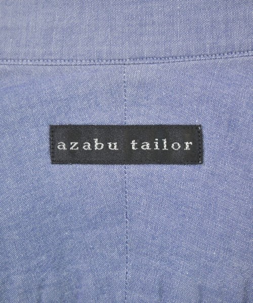 azabu tailor（アザブテイラー）カジュアルシャツ 青 サイズ:-(XL位) メンズ/2200652142051
