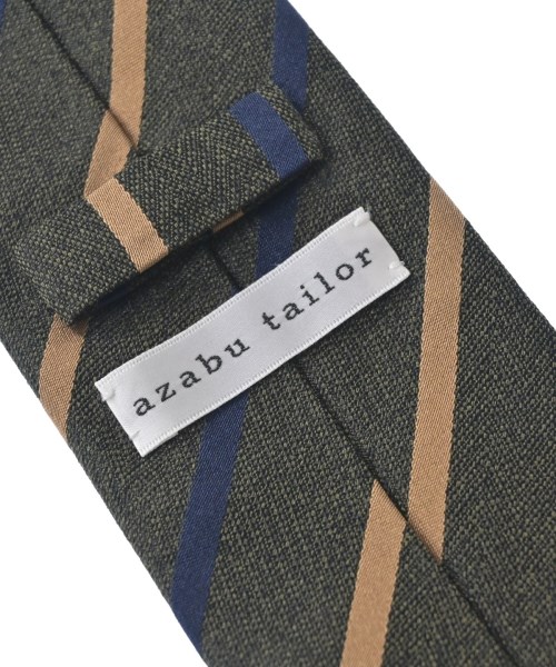azabu tailor（アザブテイラー）ネクタイ 緑 サイズ:- メンズ/2200710226266