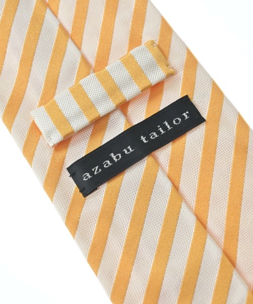 azabu tailor（アザブテイラー）ネクタイ 白 サイズ:- メンズ/2200718508081