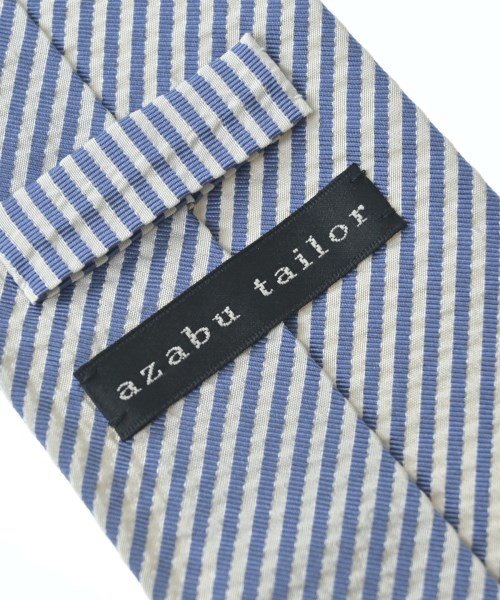 azabu tailor（アザブテイラー）ネクタイ 白 サイズ:- メンズ/2200718508425