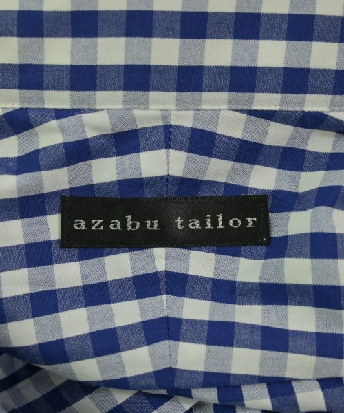 azabu tailor（アザブテイラー）ドレスシャツ 青 サイズ:-(XL位) メンズ/2200717335213