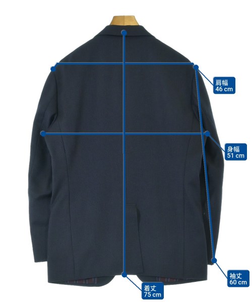 azabu tailor（アザブテイラー）テーラードジャケット 紺 サイズ:-(M位) メンズ/2200649171033