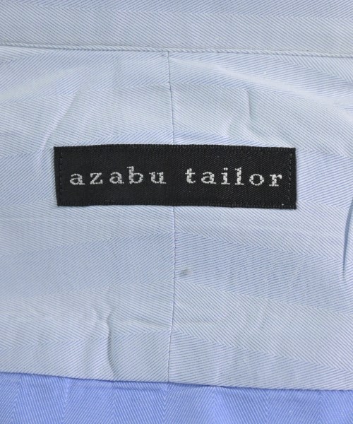 azabu tailor（アザブテイラー）ドレスシャツ 青 サイズ:-(XL位) メンズ/2200649171064
