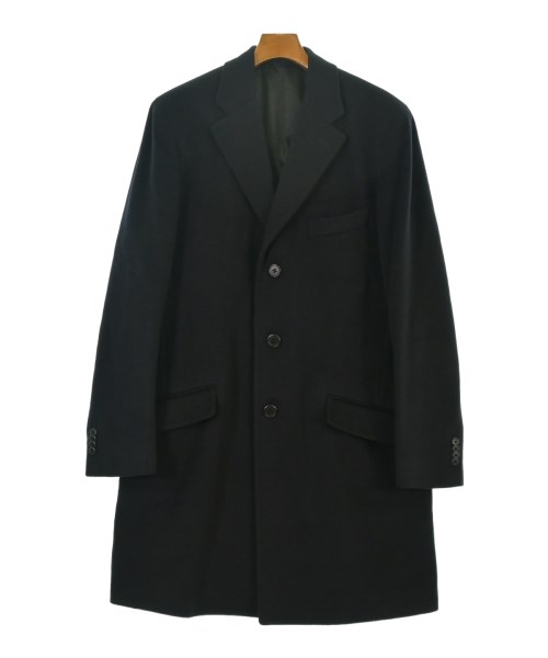 azabu tailor(アザブテイラー)チェスターコート 紺 サイズ:50(XL位)/2200652686050