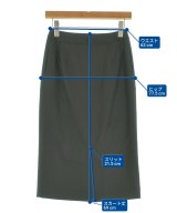 azabu tailor（アザブテイラー）ロング・マキシ丈スカート カーキ サイズ:-(M位) レディース/2200663441044