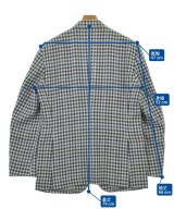 azabu tailor（アザブテイラー）テーラードジャケット グレー サイズ:52(XL位) メンズ/2200726569036