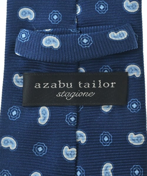 azabu tailor（アザブテイラー）ネクタイ 青 サイズ:- メンズ/2200719450396