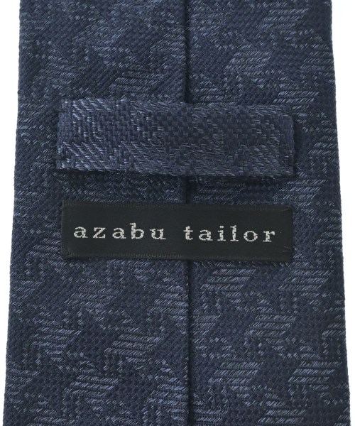 azabu tailor（アザブテイラー）ネクタイ 紺 サイズ:- メンズ/2200719450495