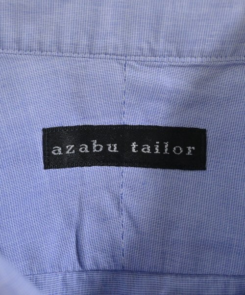 azabu tailor（アザブテイラー）ドレスシャツ 青 サイズ:F メンズ/2200681078093