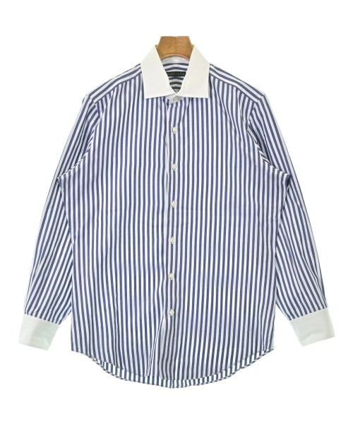 azabu tailor(アザブテイラー)ドレスシャツ 青 サイズ:-(XL位)/2200691495064