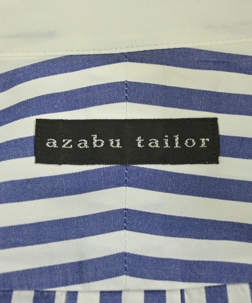 azabu tailor（アザブテイラー）ドレスシャツ 青 サイズ:-(XL位) メンズ/2200691495064