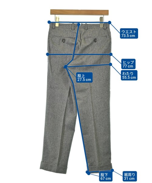azabu tailor（アザブテイラー）ビジネス グレー サイズ:-(XS位)/-(XS位) メンズ/2200691697017