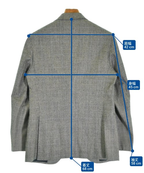azabu tailor（アザブテイラー）ビジネス グレー サイズ:-(XS位)/(S位) メンズ/2200692402016