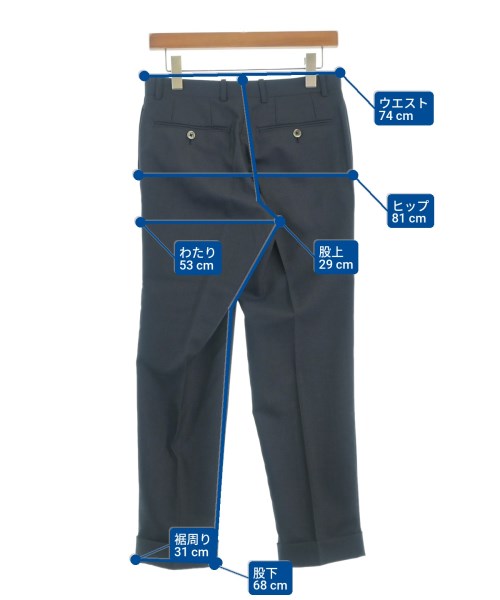 azabu tailor（アザブテイラー）ビジネス 紺 サイズ:42(L位)/76(M位) メンズ/2200692402054