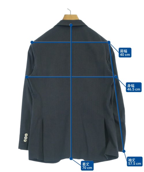 azabu tailor（アザブテイラー）ビジネス 紺 サイズ:42(L位)/47(M位) メンズ/2200692402061