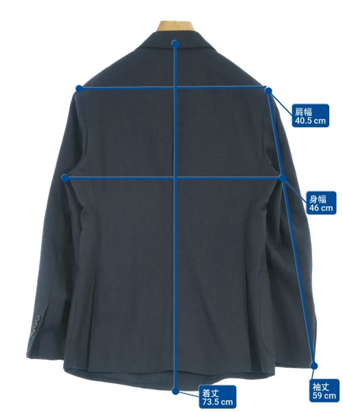 azabu tailor（アザブテイラー）ビジネス 紺 サイズ:42(L位)/47(M位) メンズ/2200692402078