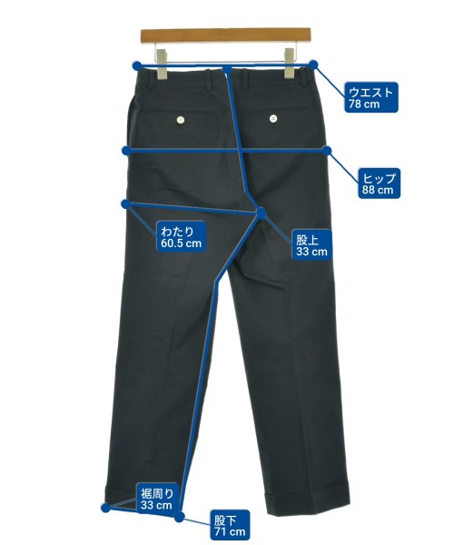 azabu tailor（アザブテイラー）ビジネス 紺 サイズ:42(XS位)/76(M位) メンズ/2200692402085