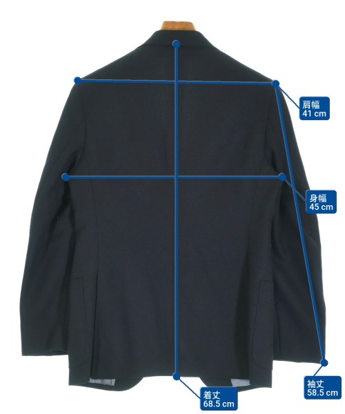azabu tailor（アザブテイラー）ジャケット 紺 サイズ:42(XS位) メンズ/2200692402139