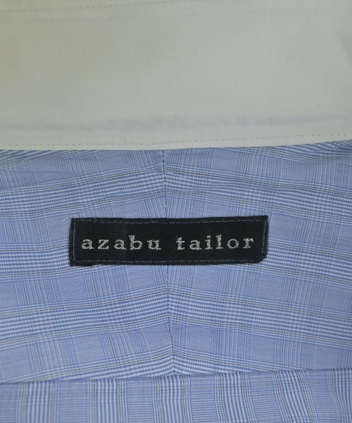 azabu tailor（アザブテイラー）ドレスシャツ 青 サイズ:-(XS位) メンズ/2200692511244
