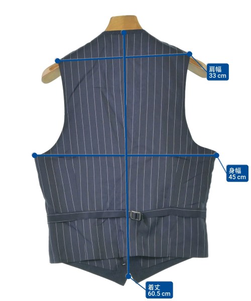 azabu tailor（アザブテイラー）ビジネス 紺 サイズ:46(M位)/46(M位)/79(M位) メンズ/2200683286182