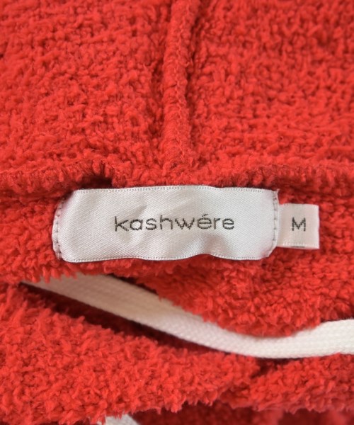 kashwere（カシウェア）パーカー 赤 サイズ:M メンズ/2200717681082