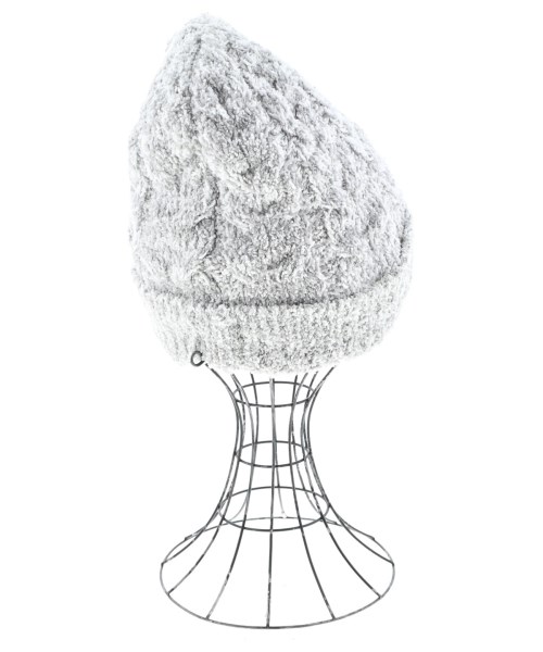 kashwere（カシウェア）ニットキャップ・ビーニー グレー サイズ:- レディース/2200618230372