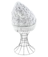 kashwere（カシウェア）ニットキャップ・ビーニー グレー サイズ:- レディース/2200618230372