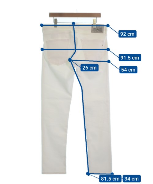 REPLAY（リプレイ）デニムパンツ 白 サイズ:33(L位) メンズ/2200492363852