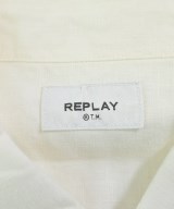 REPLAY（リプレイ）カジュアルシャツ 白 サイズ:M メンズ/2200619976019