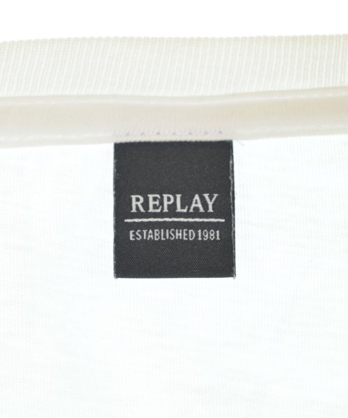 REPLAY（リプレイ）Tシャツ・カットソー 白 サイズ:S メンズ/2200640954093
