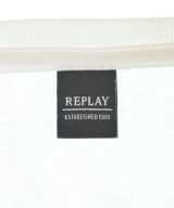 REPLAY（リプレイ）Tシャツ・カットソー 白 サイズ:S メンズ/2200640954093
