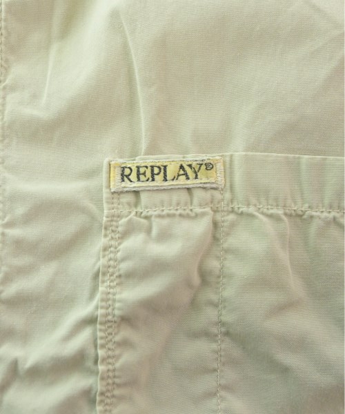 REPLAY（リプレイ）カジュアルシャツ カーキ サイズ:L メンズ/2200527686154