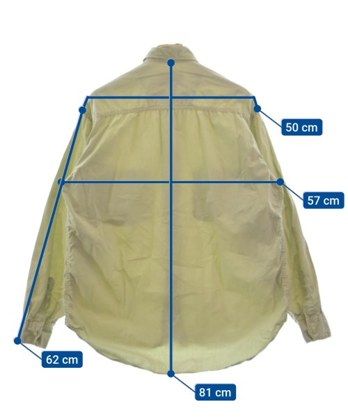 REPLAY（リプレイ）カジュアルシャツ カーキ サイズ:L メンズ/2200527686154