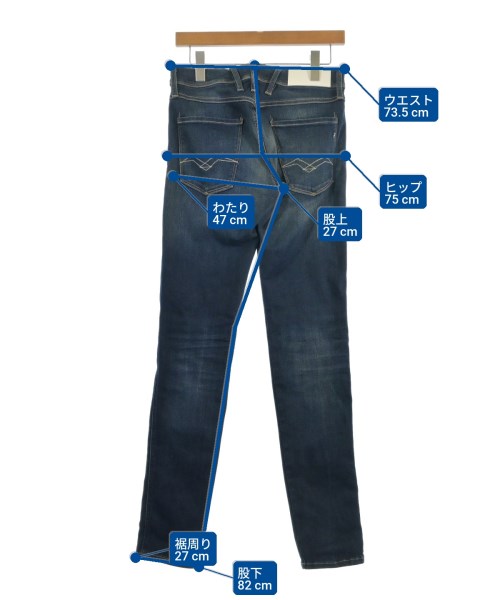 REPLAY（リプレイ）デニムパンツ 紺 サイズ:29(S位) メンズ/2200627213014