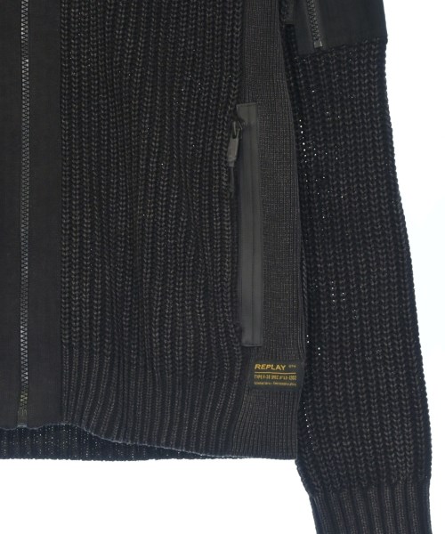 REPLAY（リプレイ）カーディガン 黒 サイズ:M メンズ/2200612807013