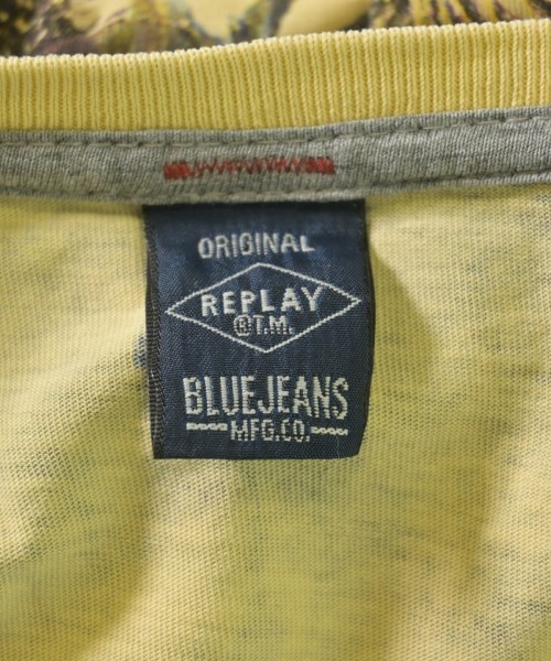 REPLAY（リプレイ）Tシャツ・カットソー 黄 サイズ:L メンズ/2200614882025