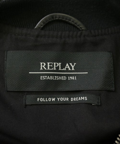 REPLAY（リプレイ）ブルゾン 黒 サイズ:M メンズ/2200619735036