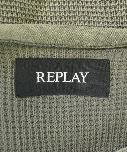 REPLAY（リプレイ）ニット・セーター カーキ サイズ:M メンズ/2200673620163