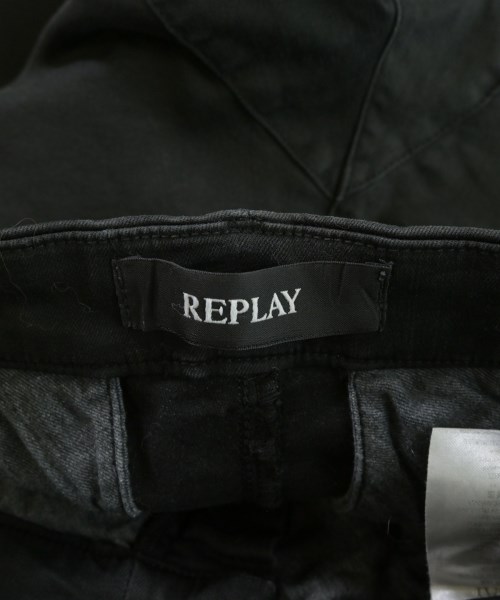 REPLAY（リプレイ）カーゴパンツ 黒 サイズ:31(M位) メンズ/2200679736042