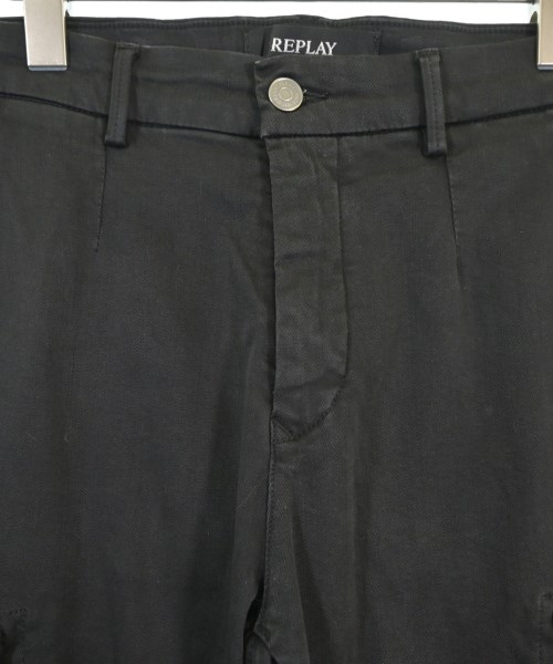 REPLAY（リプレイ）カーゴパンツ 黒 サイズ:31(M位) メンズ/2200679736042