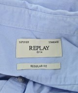 REPLAY（リプレイ）カジュアルシャツ 青 サイズ:L メンズ/2200692533055