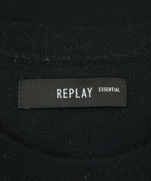 REPLAY（リプレイ）ニット・セーター 黒 サイズ:L メンズ/2200694449057