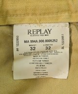 REPLAY（リプレイ）デニムパンツ 黄 サイズ:32(L位) メンズ/2200694449163