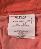 REPLAY（リプレイ）デニムパンツ オレンジ サイズ:33(L位) メンズ/2200694449170